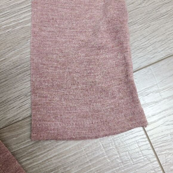 Aritzia Wilfred Free Dusty Rose Brasch Long Sleeve V-Neck T-Shirt XS - Picture 11 of 16